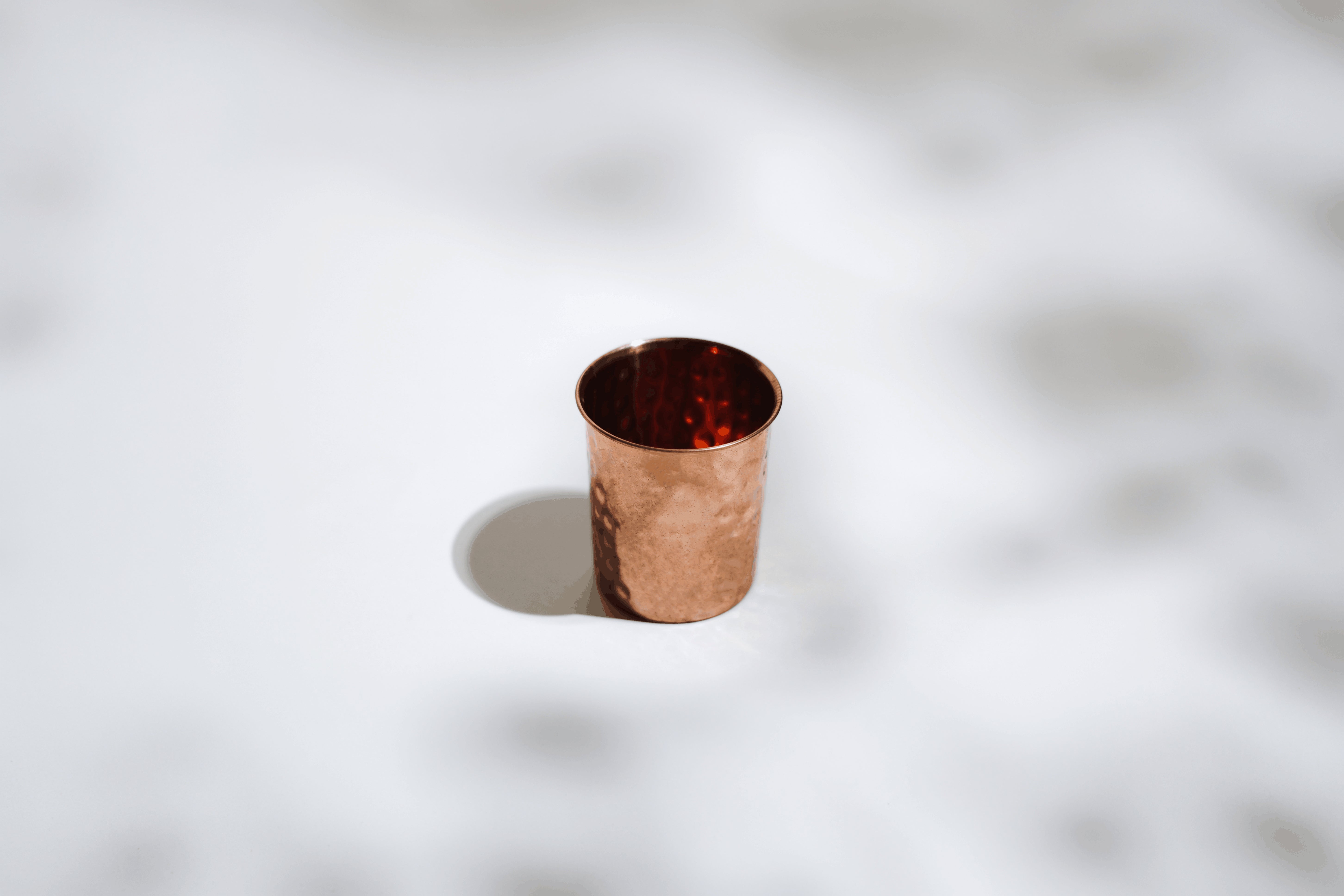 Hammered Copper Tumbler